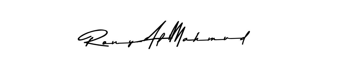 Rony Al Mahmud stylish signature style. Best Handwritten Sign (Asem Kandis PERSONAL USE) for my name. Handwritten Signature Collection Ideas for my name Rony Al Mahmud. Rony Al Mahmud signature style 9 images and pictures png