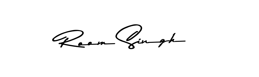 Also we have Room Singh name is the best signature style. Create professional handwritten signature collection using Asem Kandis PERSONAL USE autograph style. Room Singh signature style 9 images and pictures png