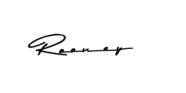 Also we have Rooney name is the best signature style. Create professional handwritten signature collection using Asem Kandis PERSONAL USE autograph style. Rooney signature style 9 images and pictures png