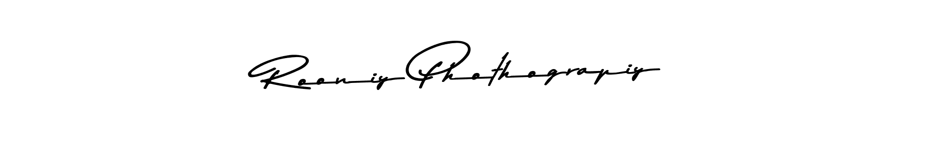 It looks lik you need a new signature style for name Rooniy Phothograpiy. Design unique handwritten (Asem Kandis PERSONAL USE) signature with our free signature maker in just a few clicks. Rooniy Phothograpiy signature style 9 images and pictures png