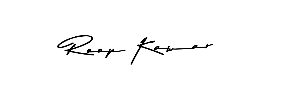 Roop Kawar stylish signature style. Best Handwritten Sign (Asem Kandis PERSONAL USE) for my name. Handwritten Signature Collection Ideas for my name Roop Kawar. Roop Kawar signature style 9 images and pictures png