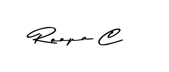 How to Draw Roopa C signature style? Asem Kandis PERSONAL USE is a latest design signature styles for name Roopa C. Roopa C signature style 9 images and pictures png