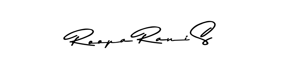 Also You can easily find your signature by using the search form. We will create Roopa Rani S name handwritten signature images for you free of cost using Asem Kandis PERSONAL USE sign style. Roopa Rani S signature style 9 images and pictures png