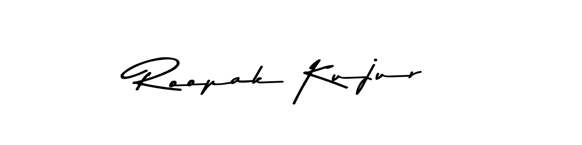 Design your own signature with our free online signature maker. With this signature software, you can create a handwritten (Asem Kandis PERSONAL USE) signature for name Roopak Kujur. Roopak Kujur signature style 9 images and pictures png