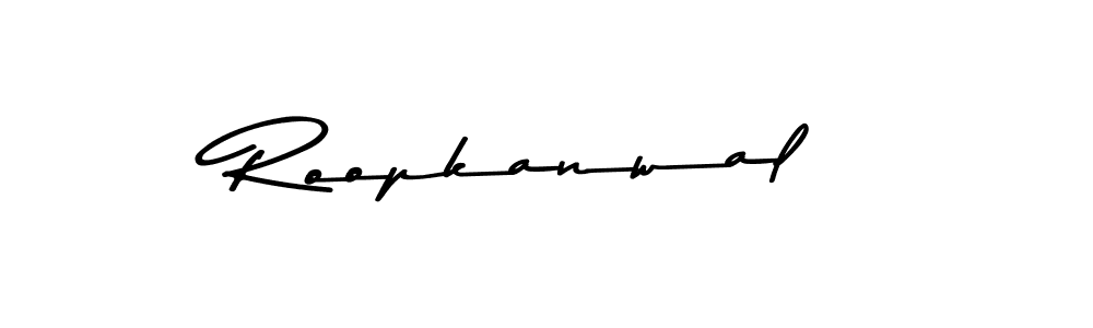 Similarly Asem Kandis PERSONAL USE is the best handwritten signature design. Signature creator online .You can use it as an online autograph creator for name Roopkanwal. Roopkanwal signature style 9 images and pictures png