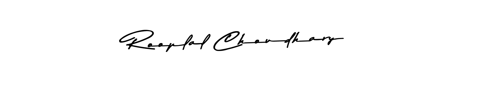 How to make Rooplal Choudhary signature? Asem Kandis PERSONAL USE is a professional autograph style. Create handwritten signature for Rooplal Choudhary name. Rooplal Choudhary signature style 9 images and pictures png