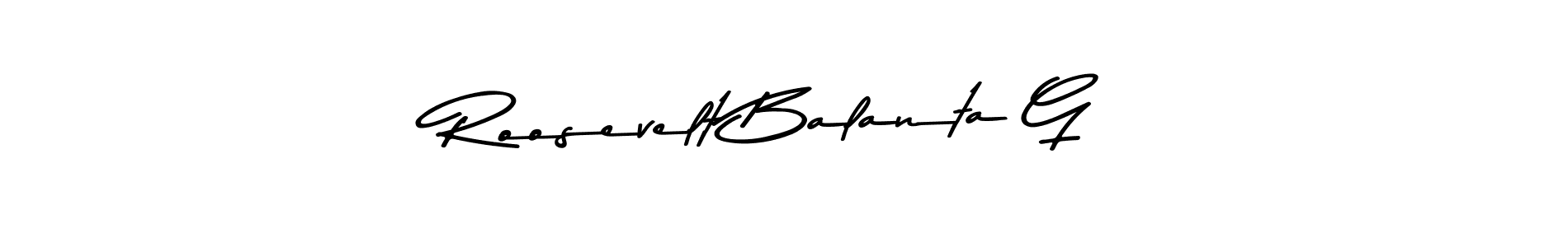 Once you've used our free online signature maker to create your best signature Asem Kandis PERSONAL USE style, it's time to enjoy all of the benefits that Roosevelt Balanta G name signing documents. Roosevelt Balanta G signature style 9 images and pictures png