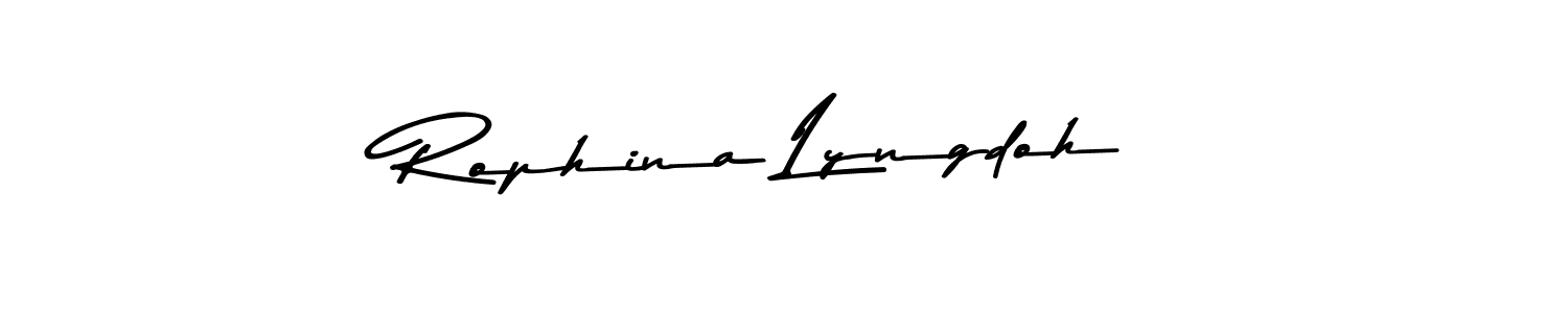 Make a beautiful signature design for name Rophina Lyngdoh. Use this online signature maker to create a handwritten signature for free. Rophina Lyngdoh signature style 9 images and pictures png