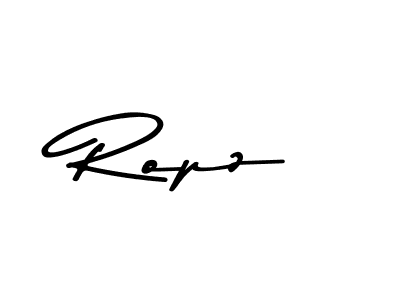 if you are searching for the best signature style for your name Ropz. so please give up your signature search. here we have designed multiple signature styles  using Asem Kandis PERSONAL USE. Ropz signature style 9 images and pictures png