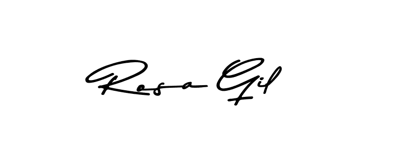 Make a beautiful signature design for name Rosa Gil. Use this online signature maker to create a handwritten signature for free. Rosa Gil signature style 9 images and pictures png