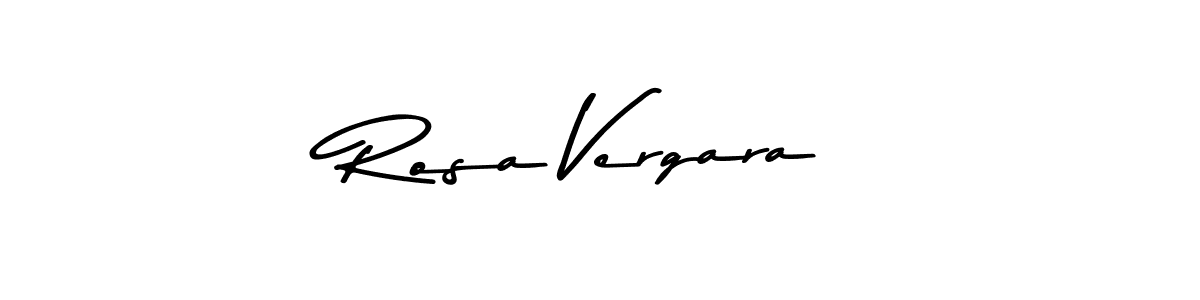 You should practise on your own different ways (Asem Kandis PERSONAL USE) to write your name (Rosa Vergara) in signature. don't let someone else do it for you. Rosa Vergara signature style 9 images and pictures png