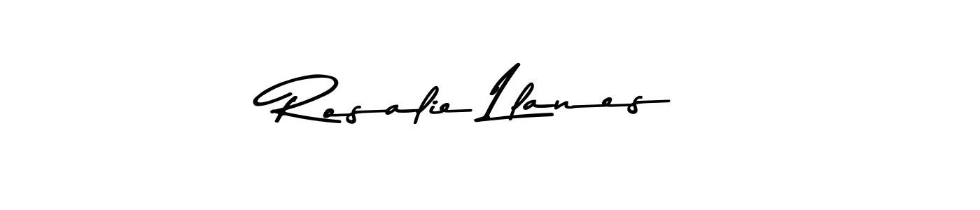 Use a signature maker to create a handwritten signature online. With this signature software, you can design (Asem Kandis PERSONAL USE) your own signature for name Rosalie Llanes. Rosalie Llanes signature style 9 images and pictures png