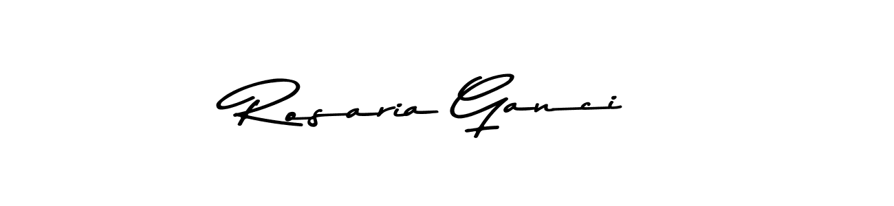 This is the best signature style for the Rosaria Ganci name. Also you like these signature font (Asem Kandis PERSONAL USE). Mix name signature. Rosaria Ganci signature style 9 images and pictures png