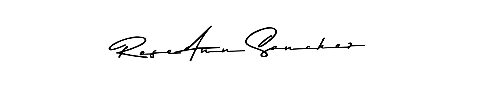 if you are searching for the best signature style for your name Rose Ann Sanchez. so please give up your signature search. here we have designed multiple signature styles  using Asem Kandis PERSONAL USE. Rose Ann Sanchez signature style 9 images and pictures png
