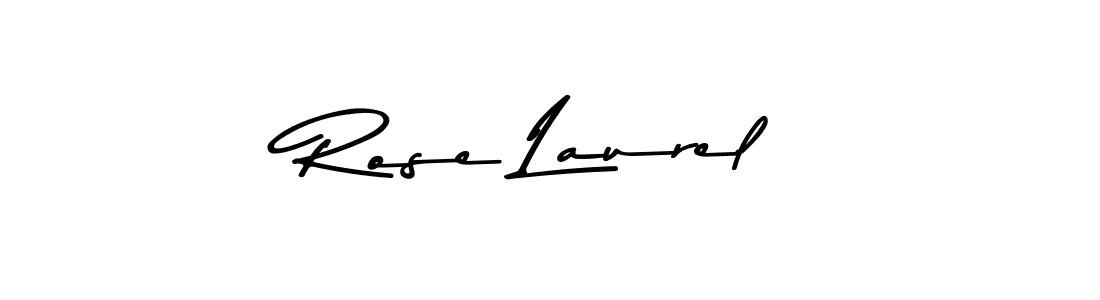 Make a beautiful signature design for name Rose Laurel. With this signature (Asem Kandis PERSONAL USE) style, you can create a handwritten signature for free. Rose Laurel signature style 9 images and pictures png