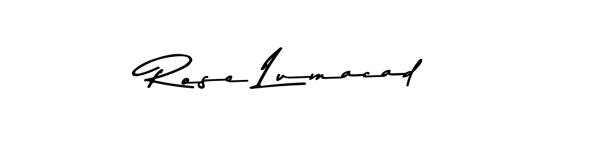 Once you've used our free online signature maker to create your best signature Asem Kandis PERSONAL USE style, it's time to enjoy all of the benefits that Rose Lumacad name signing documents. Rose Lumacad signature style 9 images and pictures png