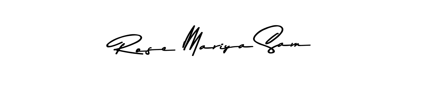 How to Draw Rose Mariya Sam signature style? Asem Kandis PERSONAL USE is a latest design signature styles for name Rose Mariya Sam. Rose Mariya Sam signature style 9 images and pictures png