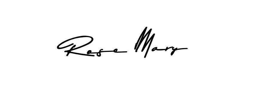 Rose Mary stylish signature style. Best Handwritten Sign (Asem Kandis PERSONAL USE) for my name. Handwritten Signature Collection Ideas for my name Rose Mary. Rose Mary signature style 9 images and pictures png