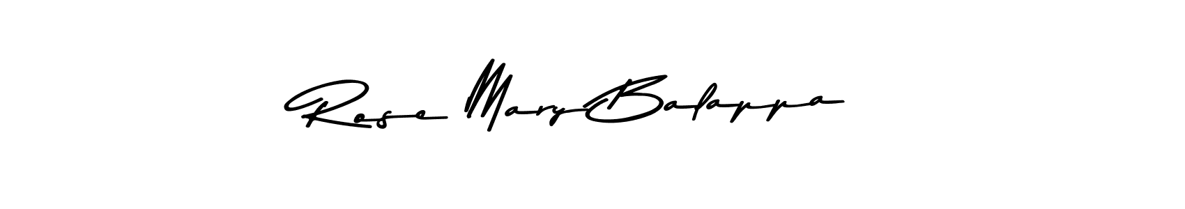 Make a beautiful signature design for name Rose Mary Balappa. Use this online signature maker to create a handwritten signature for free. Rose Mary Balappa signature style 9 images and pictures png