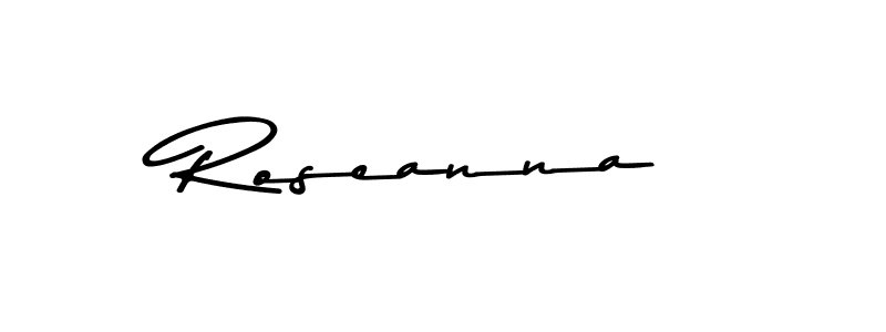 The best way (Asem Kandis PERSONAL USE) to make a short signature is to pick only two or three words in your name. The name Roseanna include a total of six letters. For converting this name. Roseanna signature style 9 images and pictures png