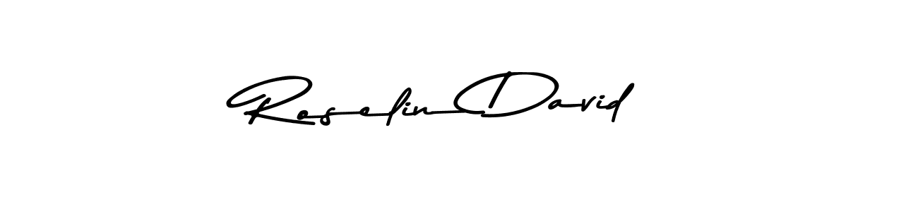 Create a beautiful signature design for name Roselin David. With this signature (Asem Kandis PERSONAL USE) fonts, you can make a handwritten signature for free. Roselin David signature style 9 images and pictures png