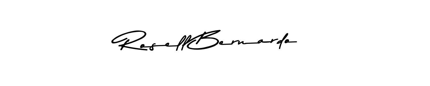 Asem Kandis PERSONAL USE is a professional signature style that is perfect for those who want to add a touch of class to their signature. It is also a great choice for those who want to make their signature more unique. Get Rosell Bernardo name to fancy signature for free. Rosell Bernardo signature style 9 images and pictures png