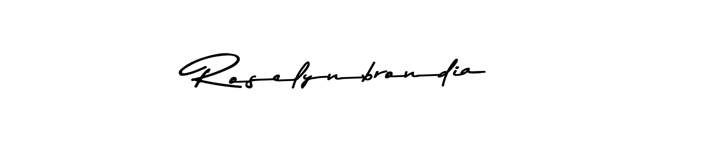 It looks lik you need a new signature style for name Roselynbrondia. Design unique handwritten (Asem Kandis PERSONAL USE) signature with our free signature maker in just a few clicks. Roselynbrondia signature style 9 images and pictures png