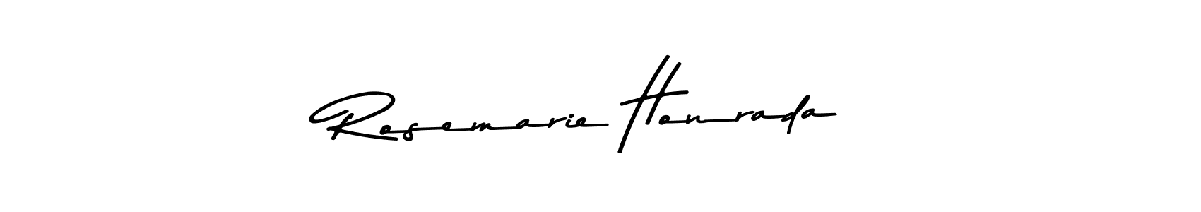 The best way (Asem Kandis PERSONAL USE) to make a short signature is to pick only two or three words in your name. The name Rosemarie Honrada include a total of six letters. For converting this name. Rosemarie Honrada signature style 9 images and pictures png