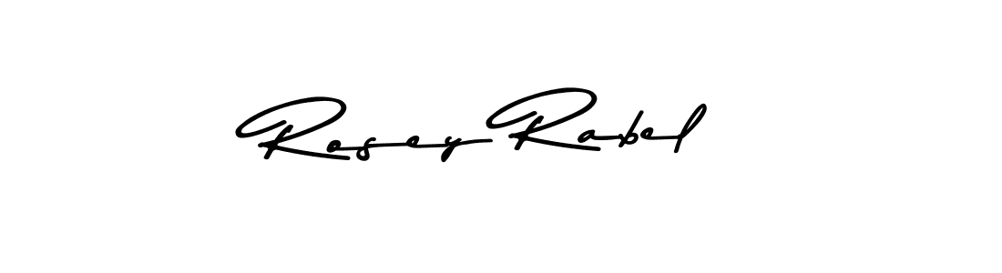 Here are the top 10 professional signature styles for the name Rosey Rabel. These are the best autograph styles you can use for your name. Rosey Rabel signature style 9 images and pictures png