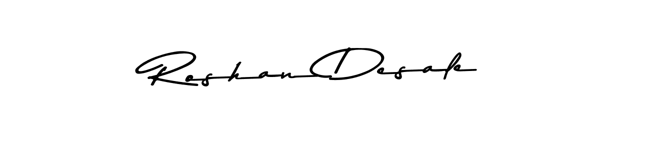 if you are searching for the best signature style for your name Roshan Desale. so please give up your signature search. here we have designed multiple signature styles  using Asem Kandis PERSONAL USE. Roshan Desale signature style 9 images and pictures png