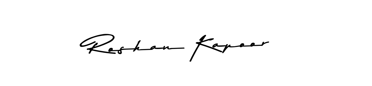 The best way (Asem Kandis PERSONAL USE) to make a short signature is to pick only two or three words in your name. The name Roshan Kapoor include a total of six letters. For converting this name. Roshan Kapoor signature style 9 images and pictures png