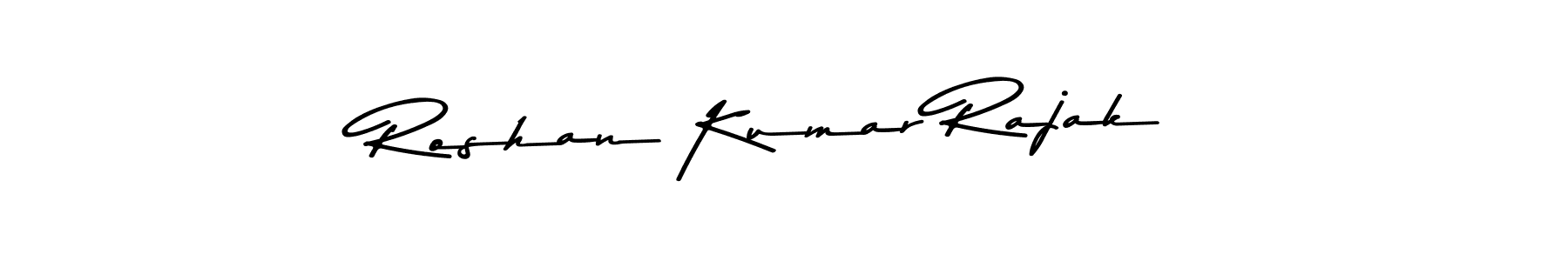 How to make Roshan Kumar Rajak signature? Asem Kandis PERSONAL USE is a professional autograph style. Create handwritten signature for Roshan Kumar Rajak name. Roshan Kumar Rajak signature style 9 images and pictures png