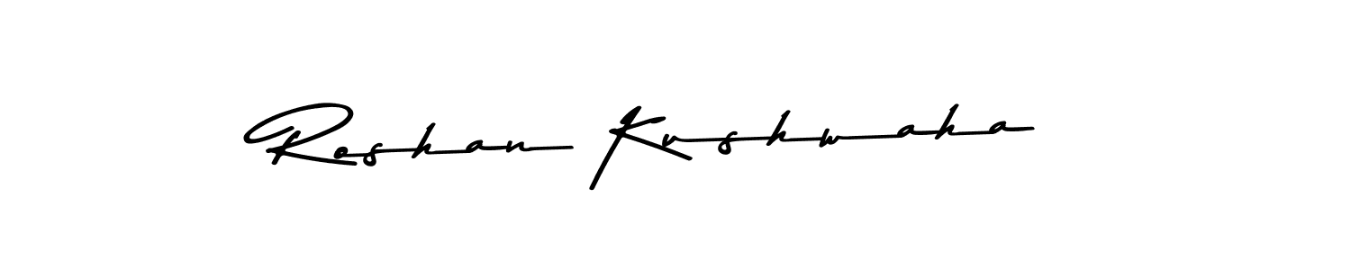 Here are the top 10 professional signature styles for the name Roshan Kushwaha. These are the best autograph styles you can use for your name. Roshan Kushwaha signature style 9 images and pictures png