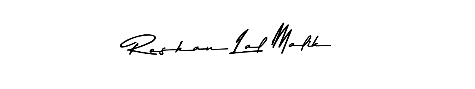 Make a beautiful signature design for name Roshan Lal Malik. With this signature (Asem Kandis PERSONAL USE) style, you can create a handwritten signature for free. Roshan Lal Malik signature style 9 images and pictures png