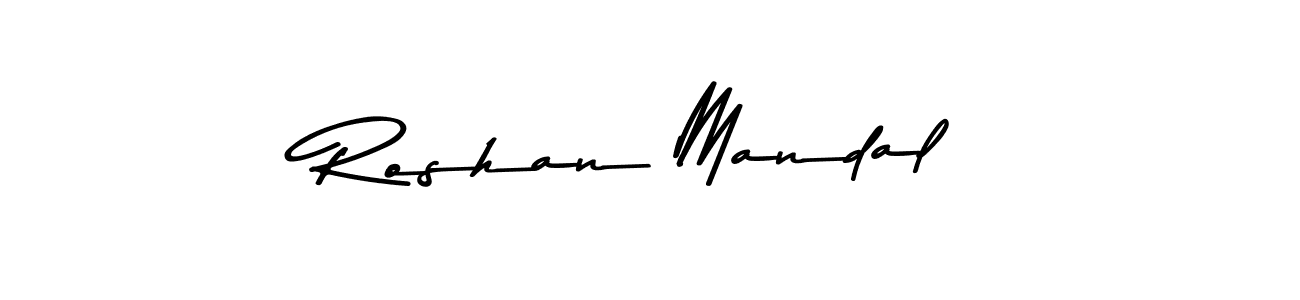 Make a short Roshan Mandal signature style. Manage your documents anywhere anytime using Asem Kandis PERSONAL USE. Create and add eSignatures, submit forms, share and send files easily. Roshan Mandal signature style 9 images and pictures png