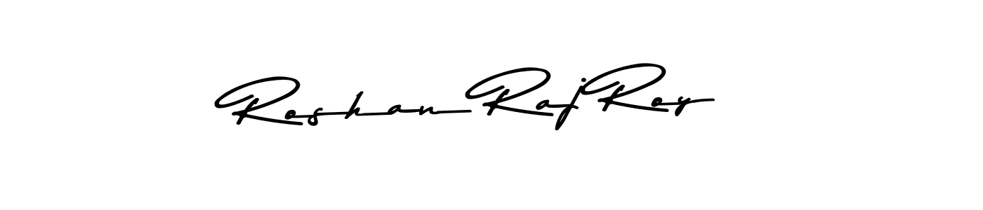 Make a beautiful signature design for name Roshan Raj Roy. With this signature (Asem Kandis PERSONAL USE) style, you can create a handwritten signature for free. Roshan Raj Roy signature style 9 images and pictures png