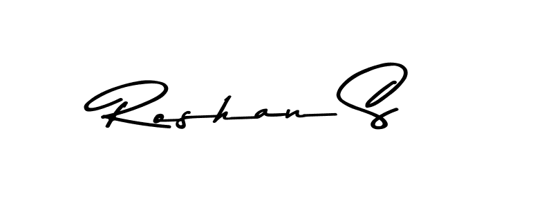 Similarly Asem Kandis PERSONAL USE is the best handwritten signature design. Signature creator online .You can use it as an online autograph creator for name Roshan S. Roshan S signature style 9 images and pictures png