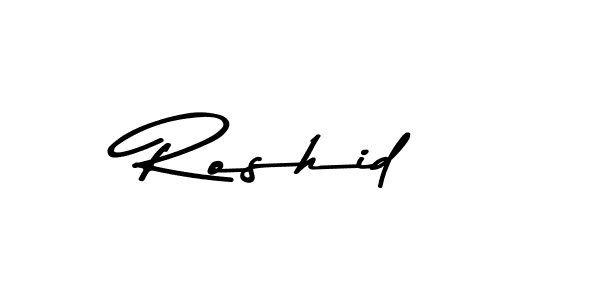 How to make Roshid signature? Asem Kandis PERSONAL USE is a professional autograph style. Create handwritten signature for Roshid name. Roshid signature style 9 images and pictures png