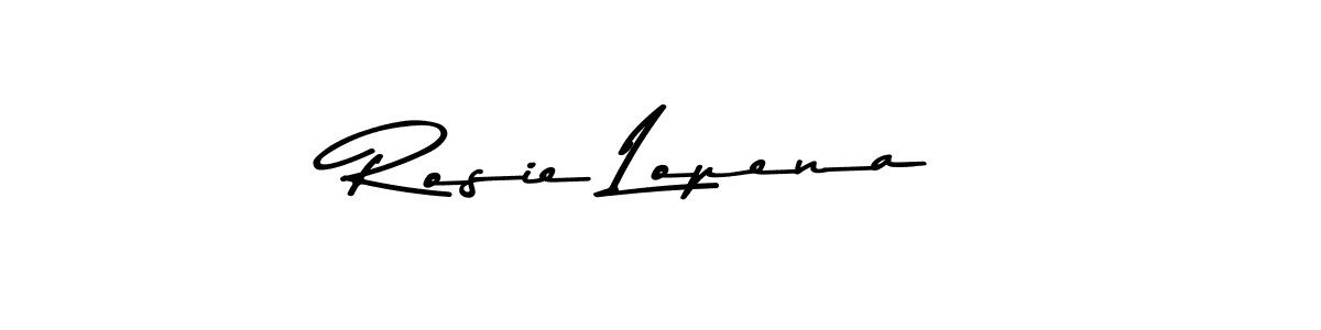 Here are the top 10 professional signature styles for the name Rosie Lopena. These are the best autograph styles you can use for your name. Rosie Lopena signature style 9 images and pictures png
