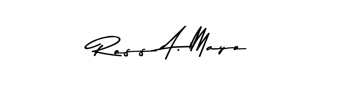 Similarly Asem Kandis PERSONAL USE is the best handwritten signature design. Signature creator online .You can use it as an online autograph creator for name Ross A. Mayo. Ross A. Mayo signature style 9 images and pictures png