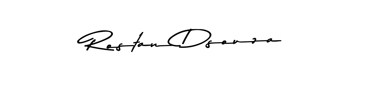 It looks lik you need a new signature style for name Rostan Dsouza. Design unique handwritten (Asem Kandis PERSONAL USE) signature with our free signature maker in just a few clicks. Rostan Dsouza signature style 9 images and pictures png