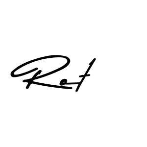 Make a beautiful signature design for name Rot. With this signature (Asem Kandis PERSONAL USE) style, you can create a handwritten signature for free. Rot signature style 9 images and pictures png