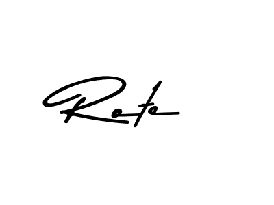 Create a beautiful signature design for name Rote. With this signature (Asem Kandis PERSONAL USE) fonts, you can make a handwritten signature for free. Rote signature style 9 images and pictures png