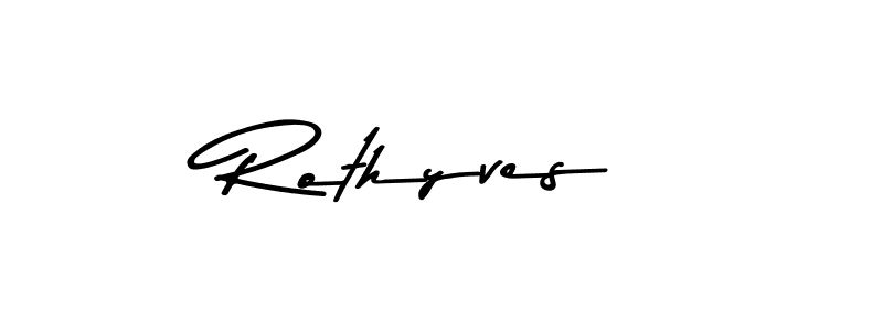 This is the best signature style for the Rothyves name. Also you like these signature font (Asem Kandis PERSONAL USE). Mix name signature. Rothyves signature style 9 images and pictures png