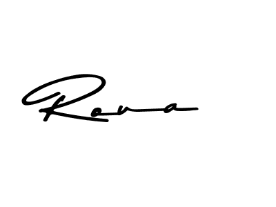 This is the best signature style for the Roua name. Also you like these signature font (Asem Kandis PERSONAL USE). Mix name signature. Roua signature style 9 images and pictures png