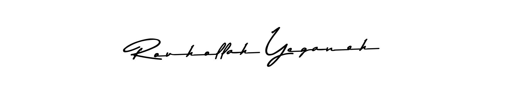 Also we have Rouhollah Yeganeh name is the best signature style. Create professional handwritten signature collection using Asem Kandis PERSONAL USE autograph style. Rouhollah Yeganeh signature style 9 images and pictures png