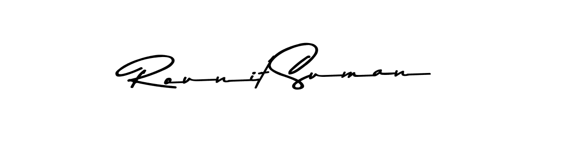 How to Draw Rounit Suman signature style? Asem Kandis PERSONAL USE is a latest design signature styles for name Rounit Suman. Rounit Suman signature style 9 images and pictures png