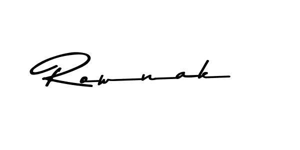 Make a beautiful signature design for name Rownak. Use this online signature maker to create a handwritten signature for free. Rownak signature style 9 images and pictures png