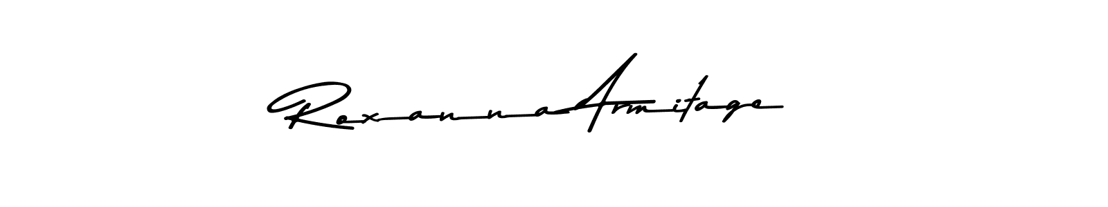 This is the best signature style for the Roxanna Armitage name. Also you like these signature font (Asem Kandis PERSONAL USE). Mix name signature. Roxanna Armitage signature style 9 images and pictures png