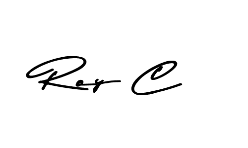 You should practise on your own different ways (Asem Kandis PERSONAL USE) to write your name (Roy C) in signature. don't let someone else do it for you. Roy C signature style 9 images and pictures png